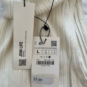 Zara Crop Turtleneck